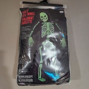 NWT Vintage Totally Skele-bones Green  Skeleton Costume